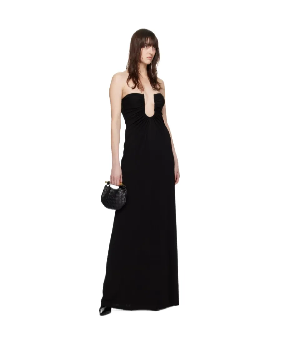 Ruched Strapless Dress
