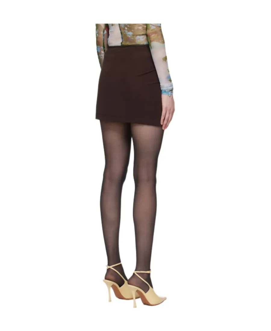 Wrapped Mini Skirt