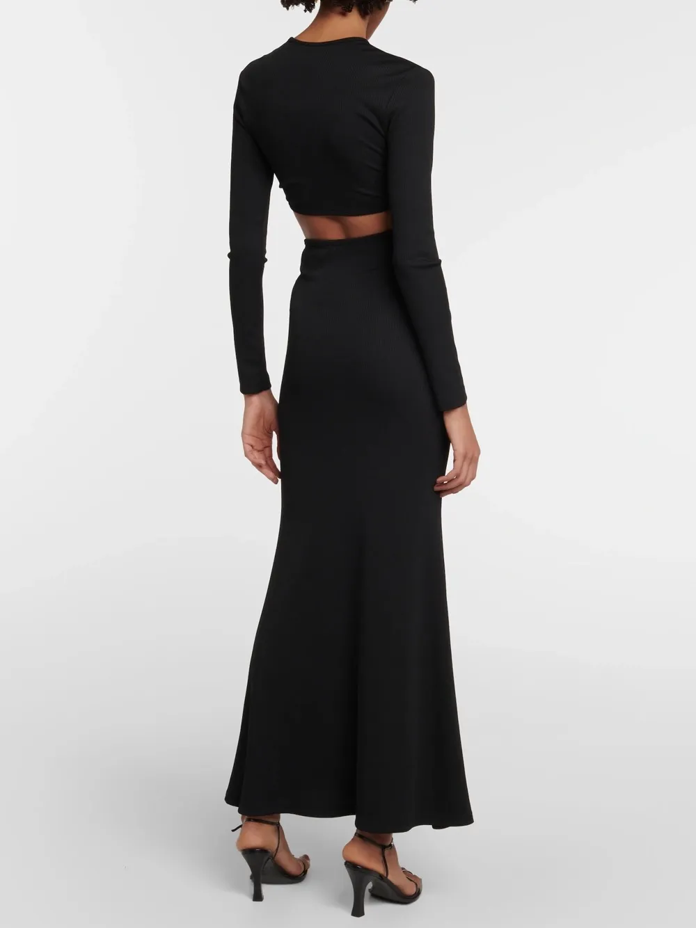 Orbit Ruched Maxi Skirt