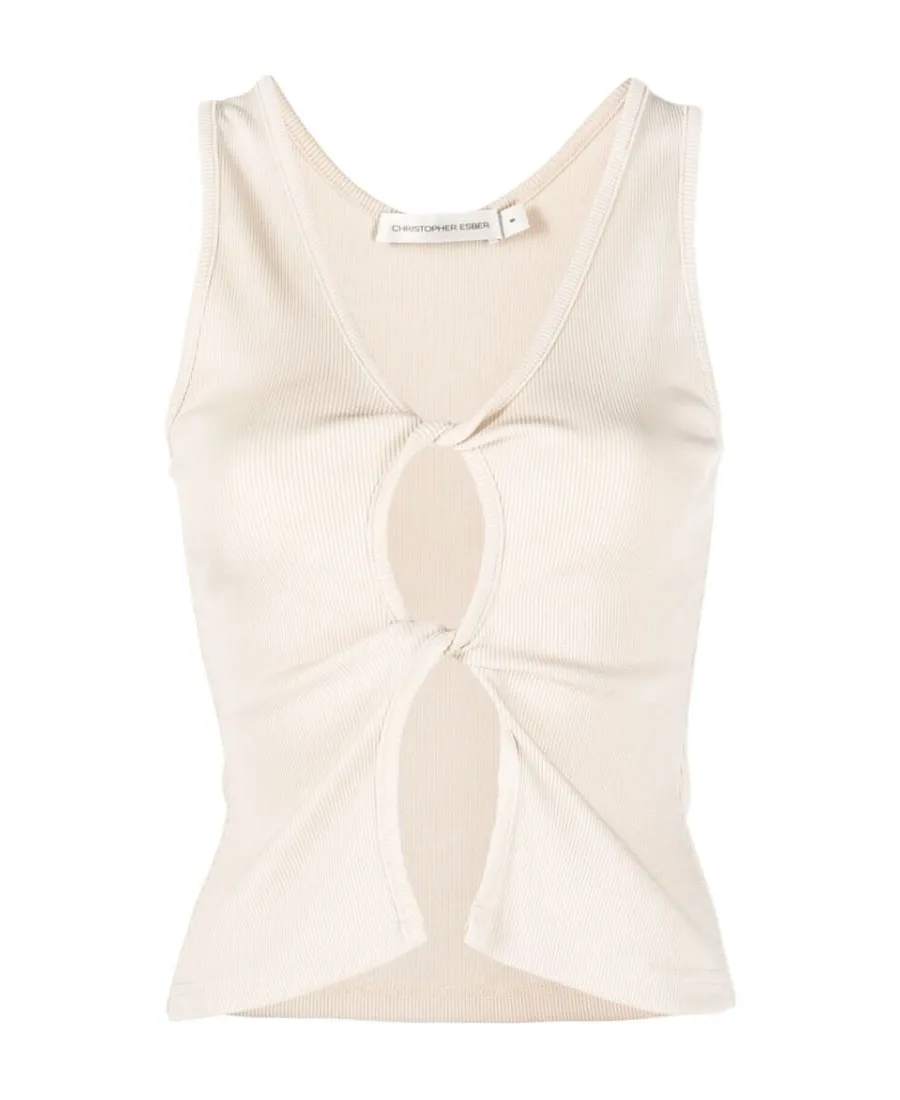 Open Twist Tank Top