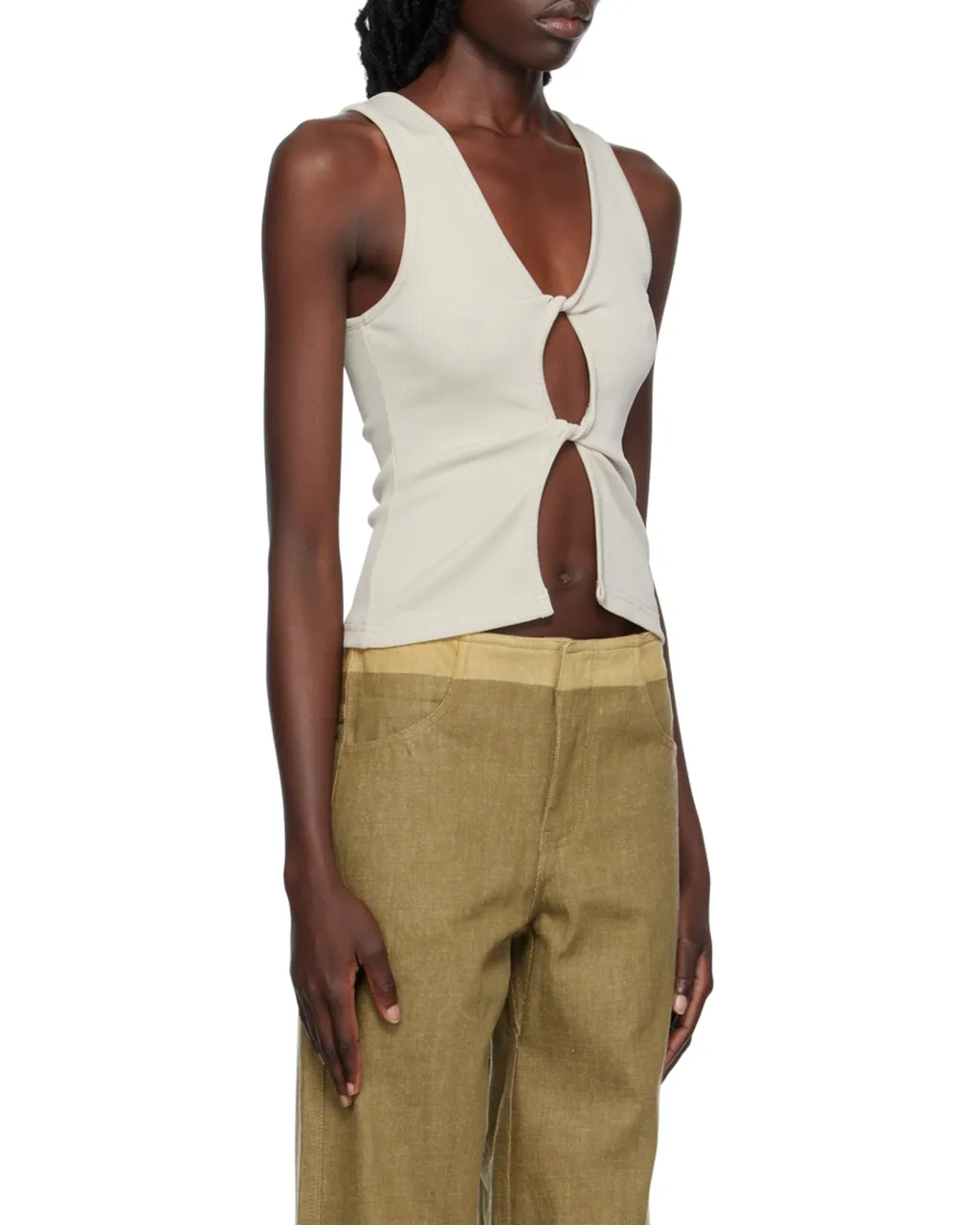 Open Twist Tank Top