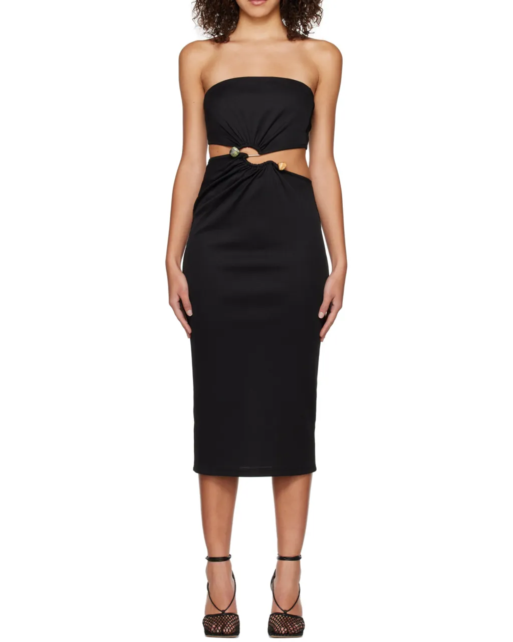Distort Strapless Dress