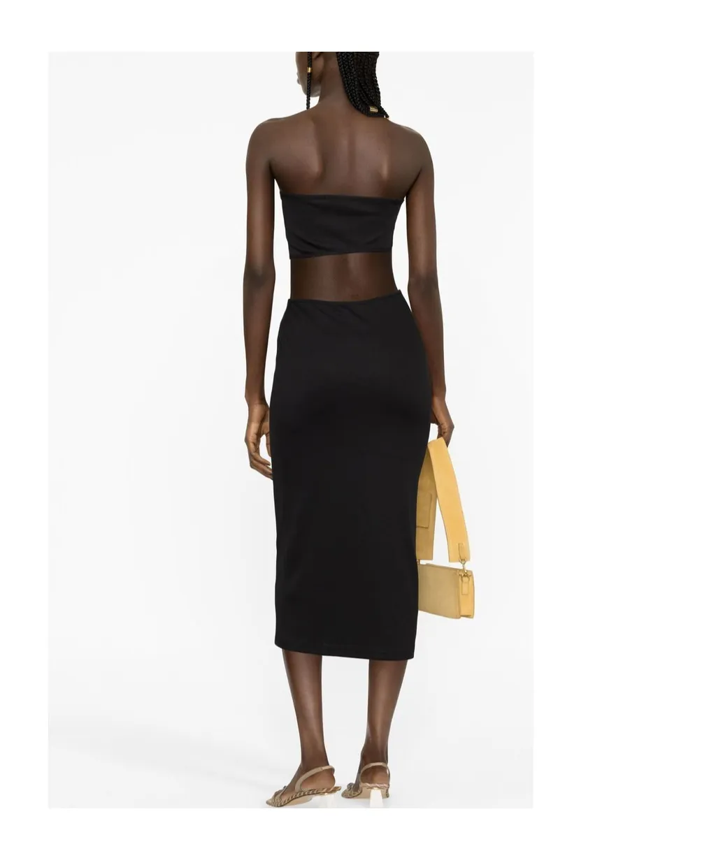 Distort Strapless Dress
