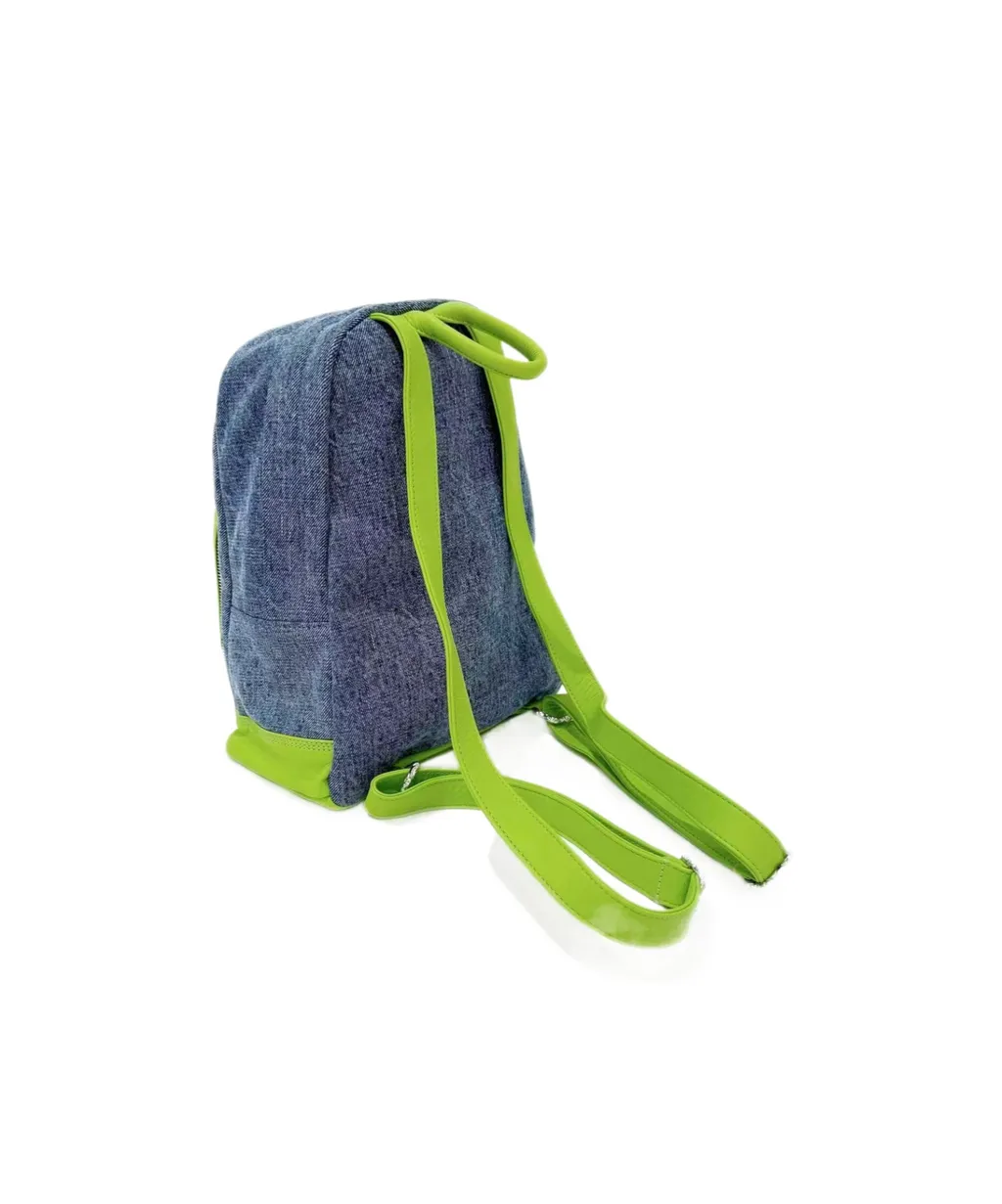 Cross Denim Backpack