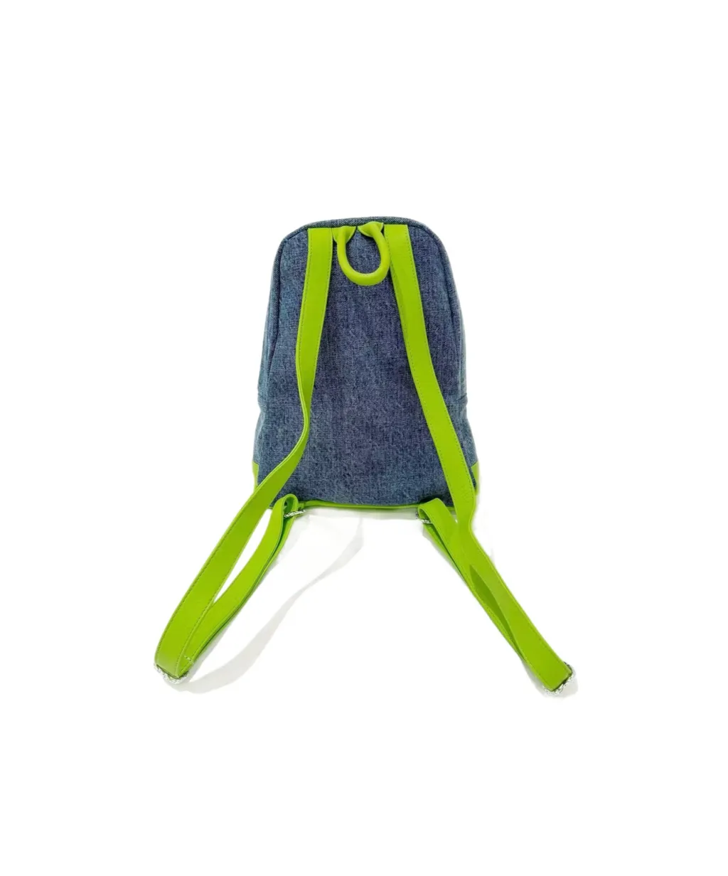 Cross Denim Backpack