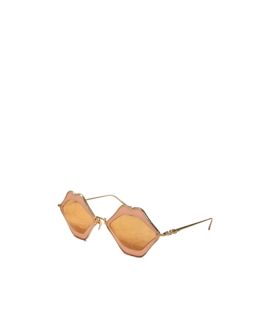 Geometric Frame Sunglasses