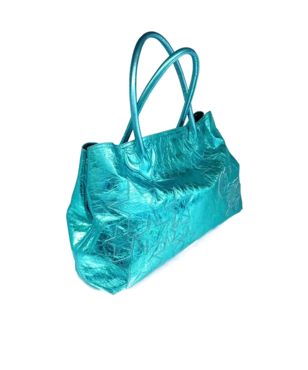Pleated Tote Bag