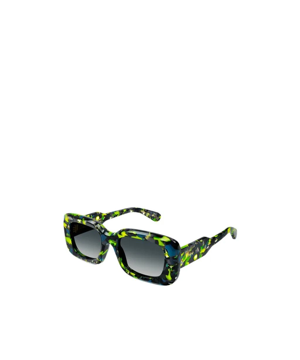Gayia Rectangle-Frame Sunglasses