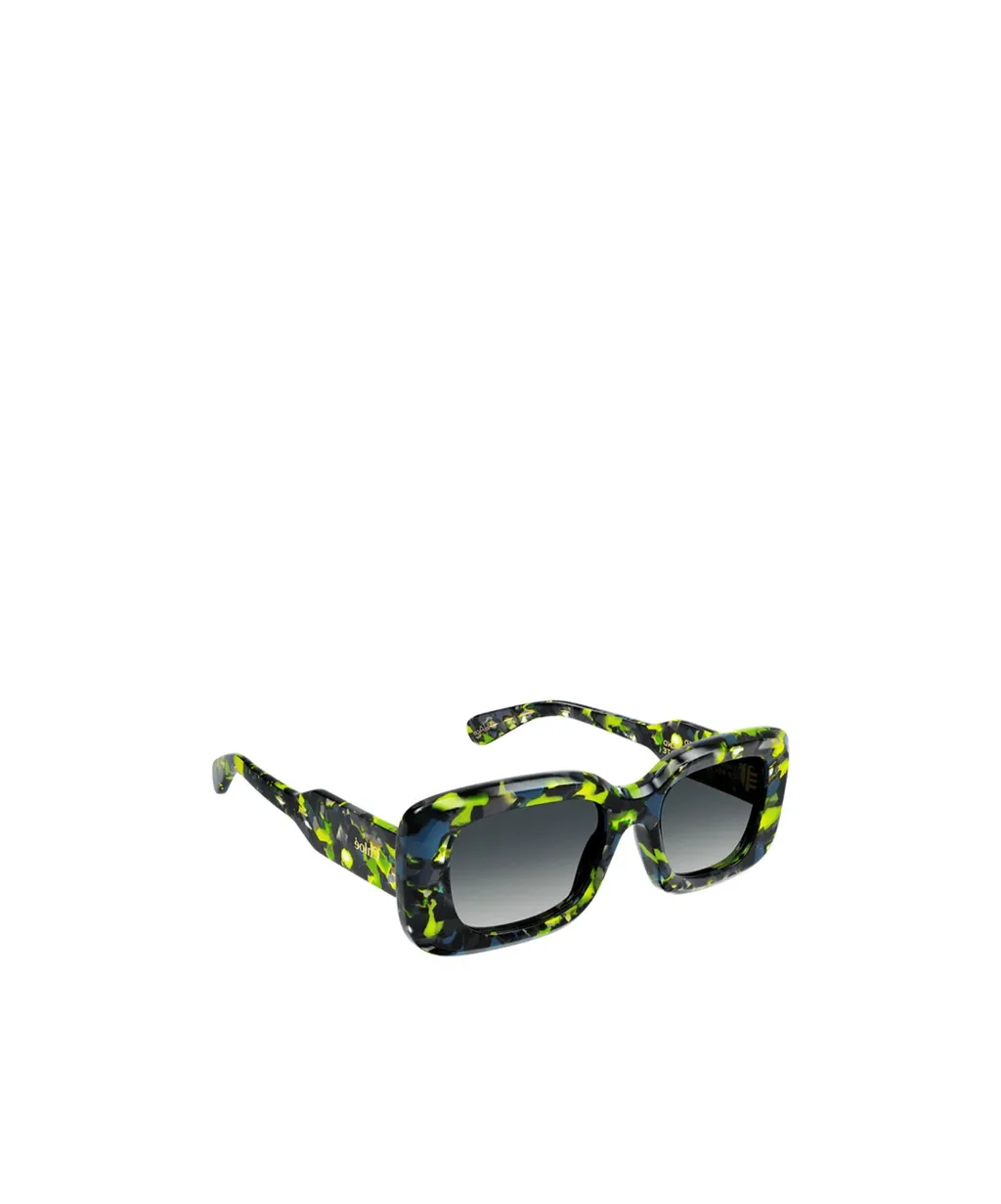 Gayia Rectangle-Frame Sunglasses