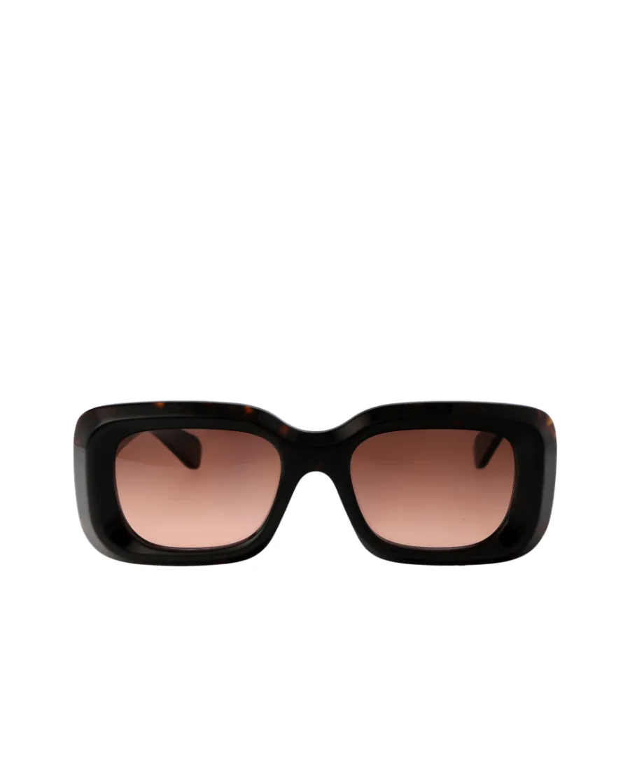 Rectangular Frame Sunglasses