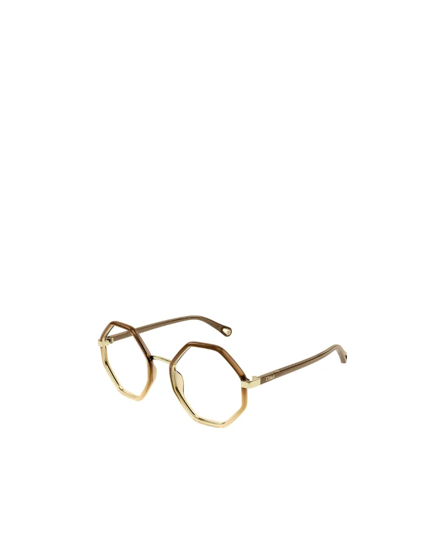 Hexagon Frame Glasses