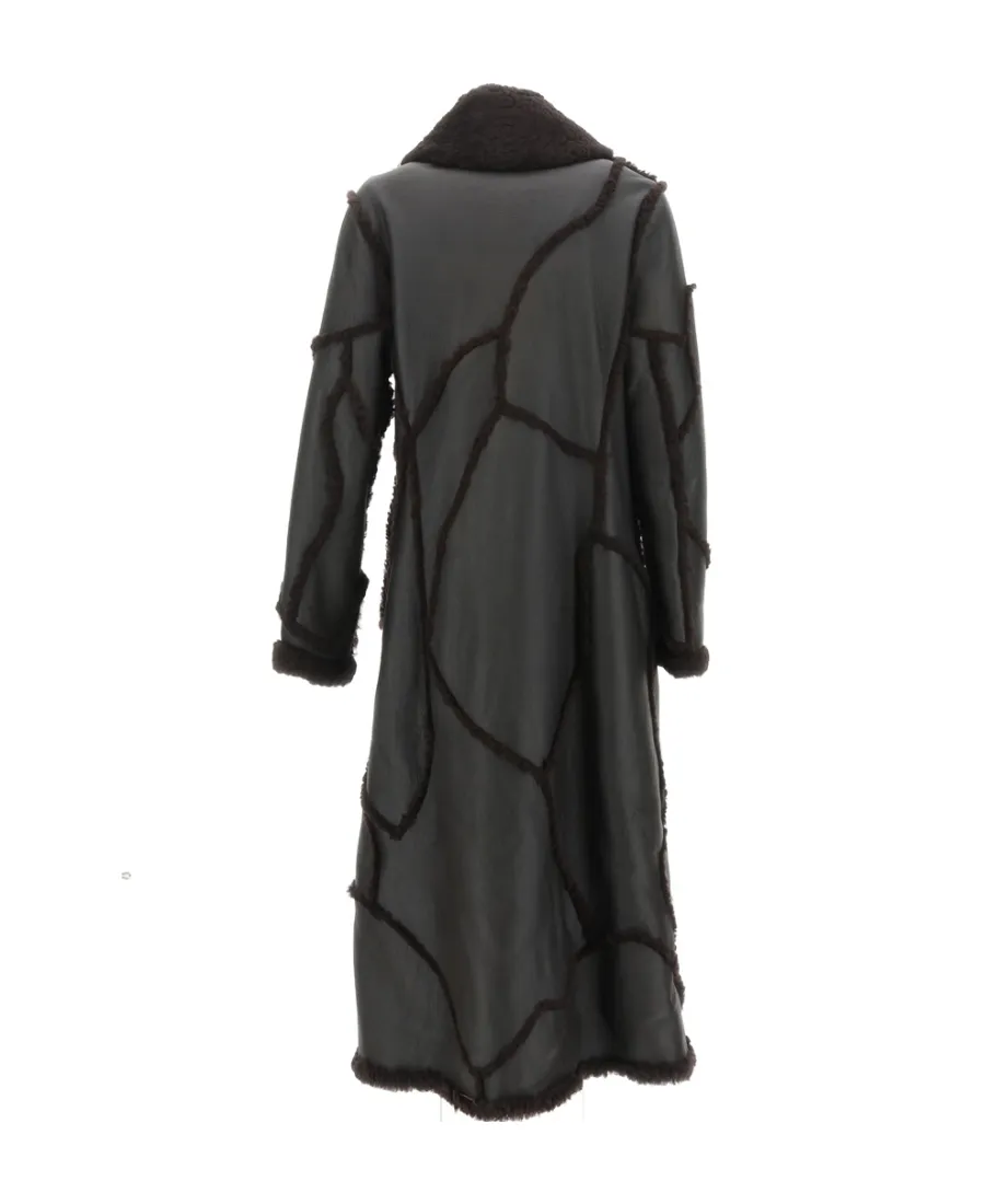 Lapel Splicing Design Coat
