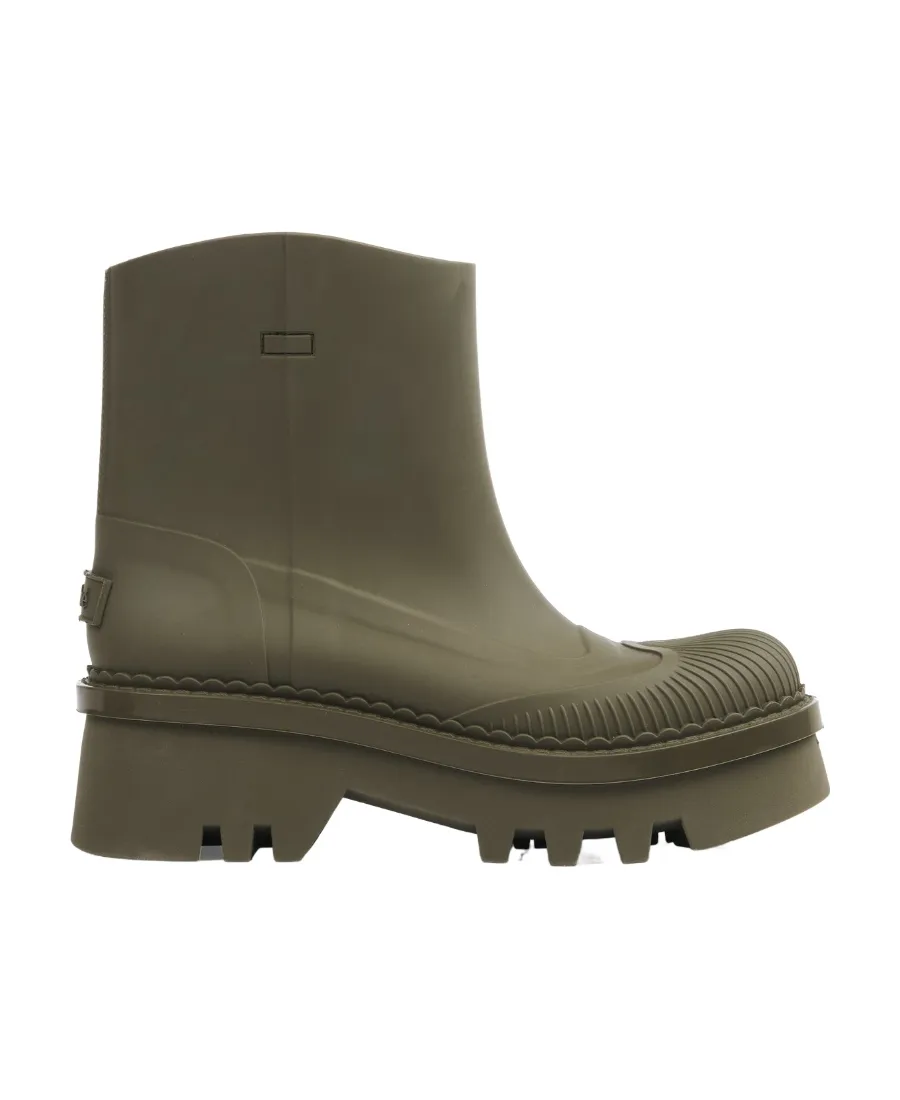 Round Head Short Rain Boots