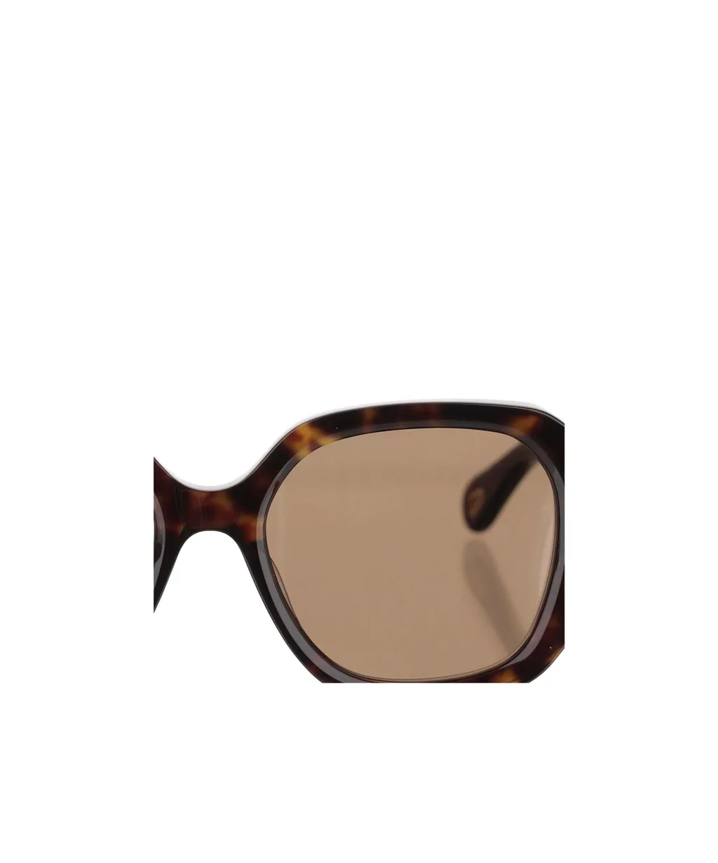 Geometric Frame Sunglasses