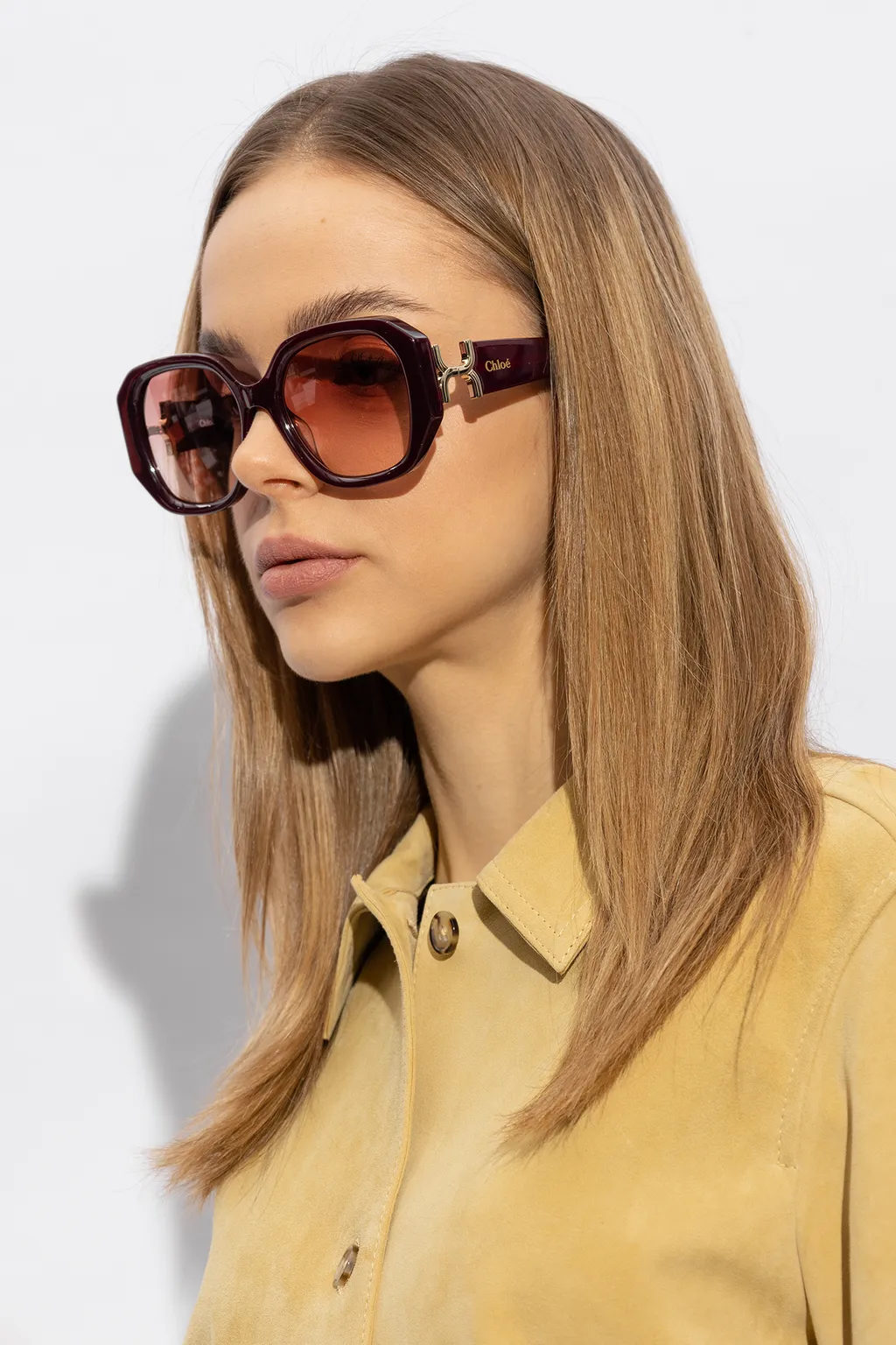 Rectangular Frame Sunglasses
