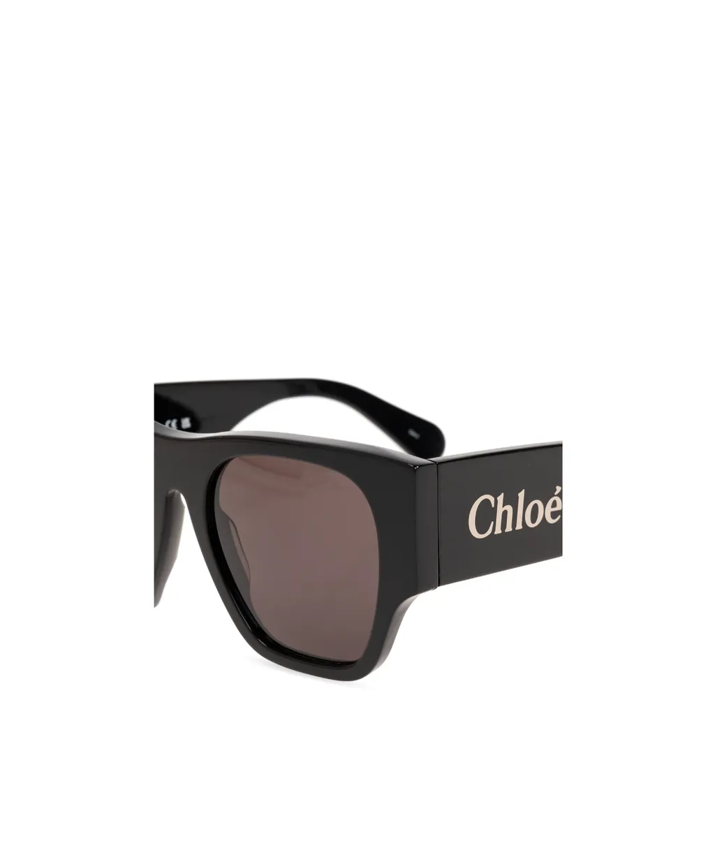 Oversized Square-Frame Sunglasses