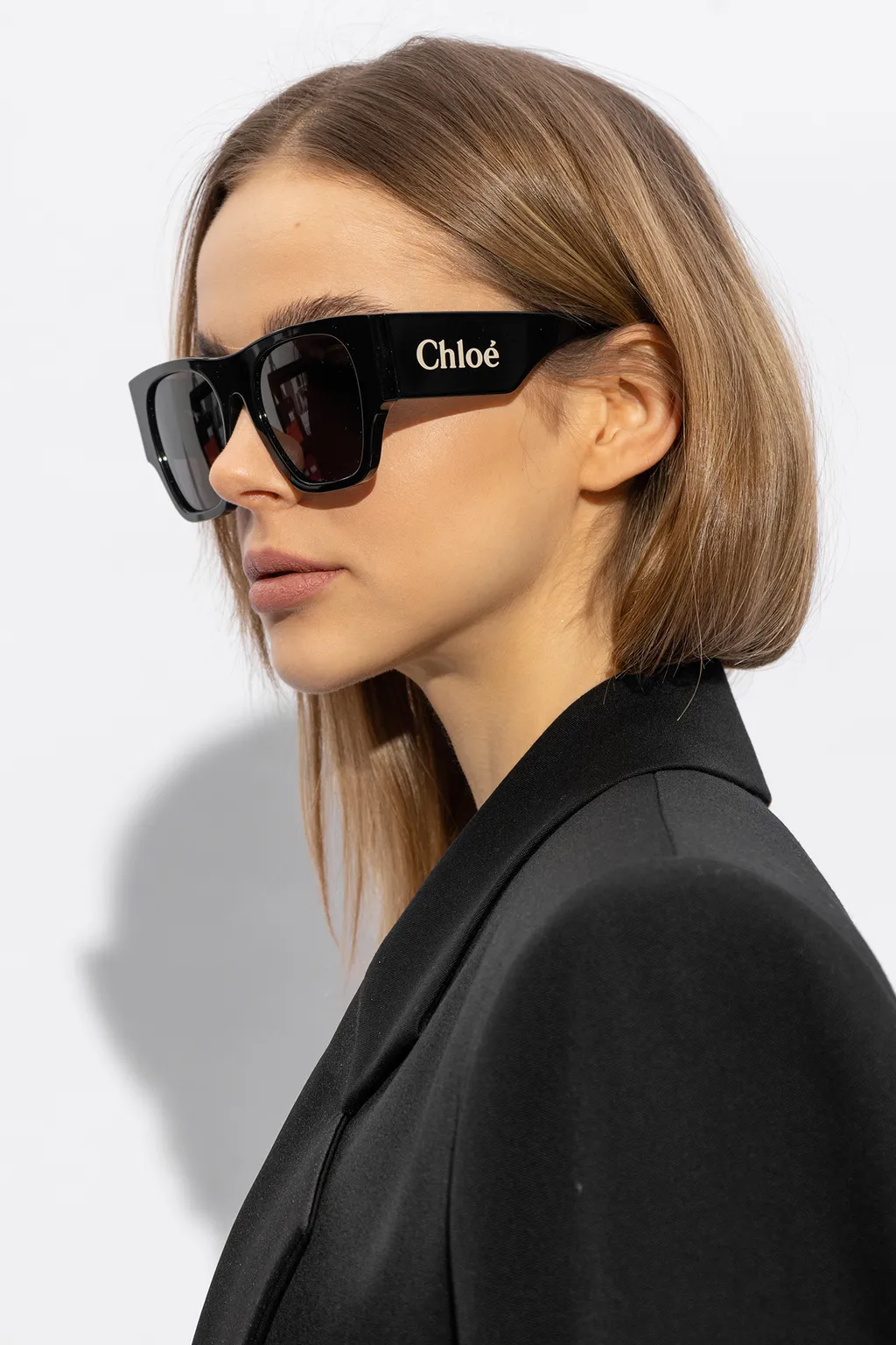 Oversized Square-Frame Sunglasses