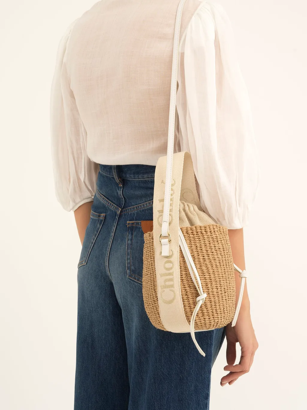 Small Woody Basket Bag