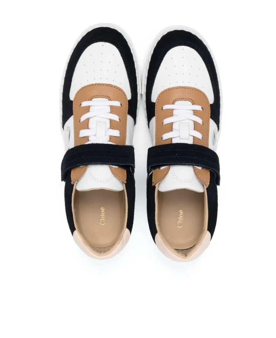 Round Head Lace-Up Sneakers