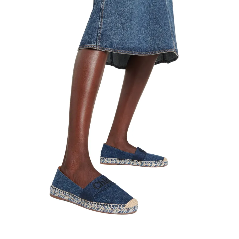 Piia Logo-Embroidered Espadrilles