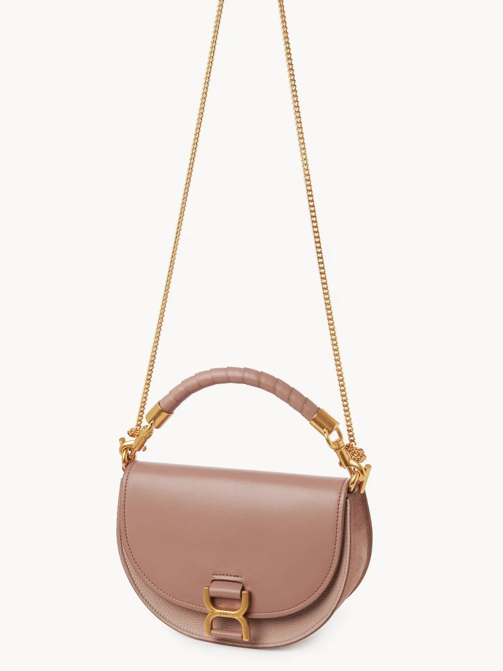 Marcie Chain Flap Hobo Bag