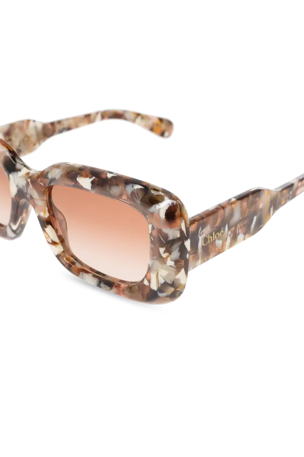 Rectangular Frame Sunglasses