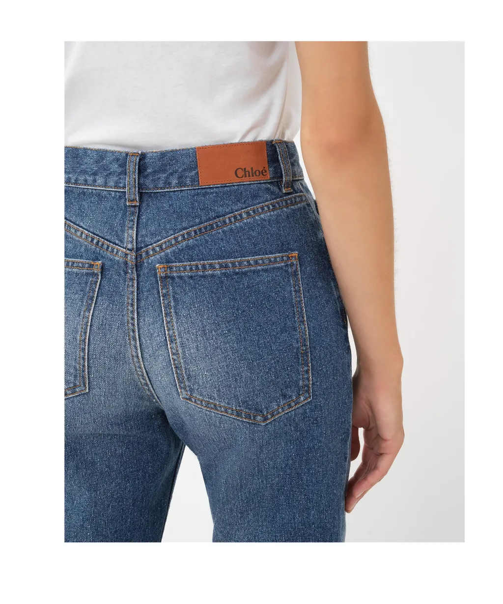 Masaya Cropped Straight-Leg Jeans