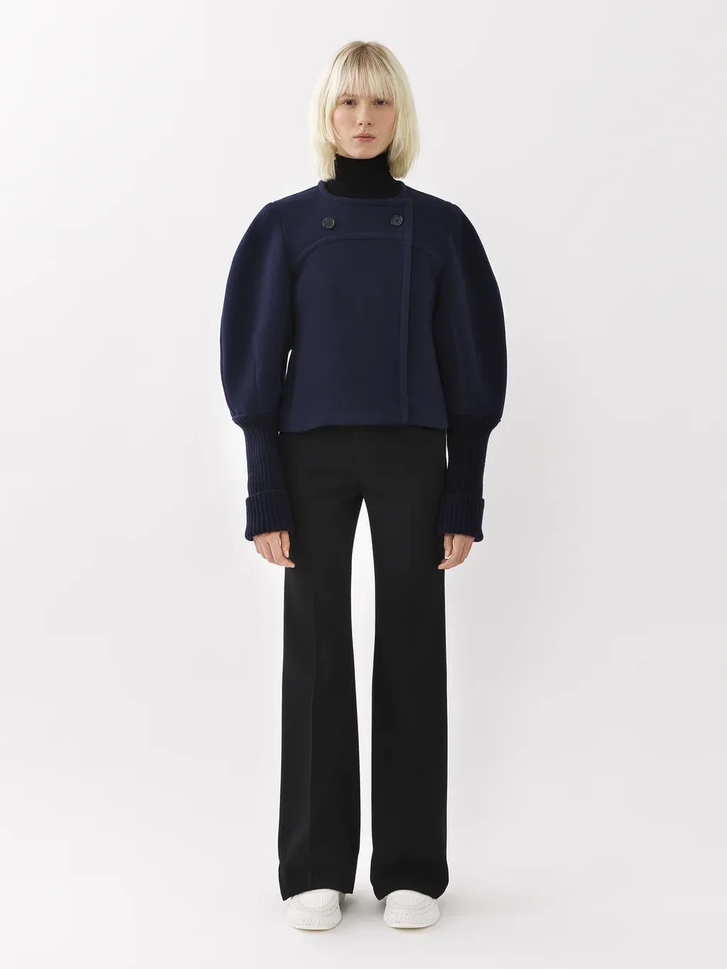 Boxy Cropped Coat