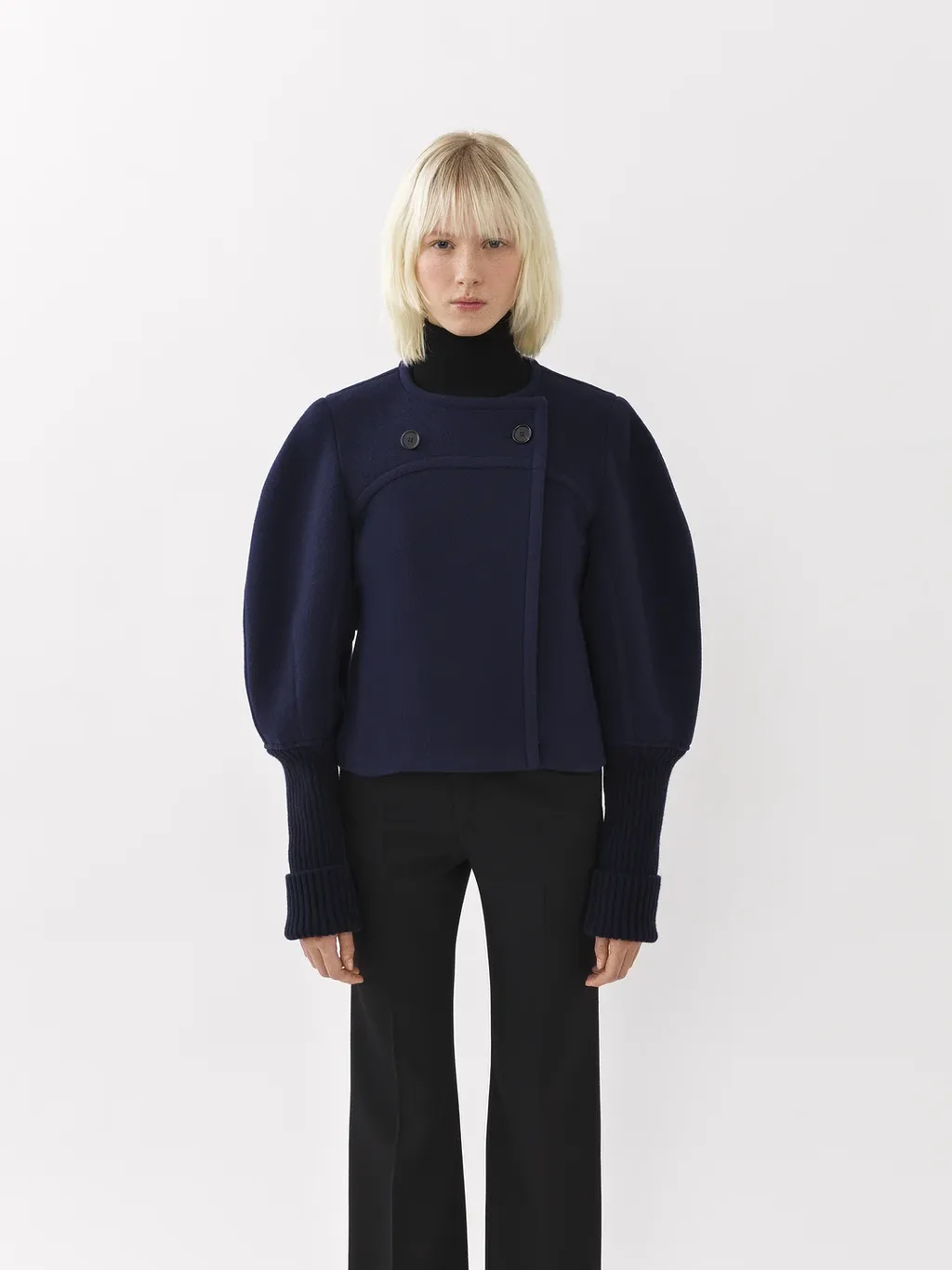 Boxy Cropped Coat