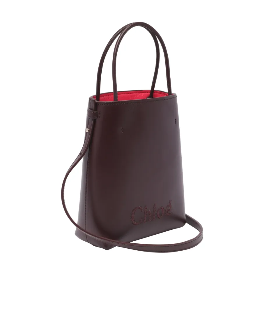 Mini Sense Leather Tote Bag