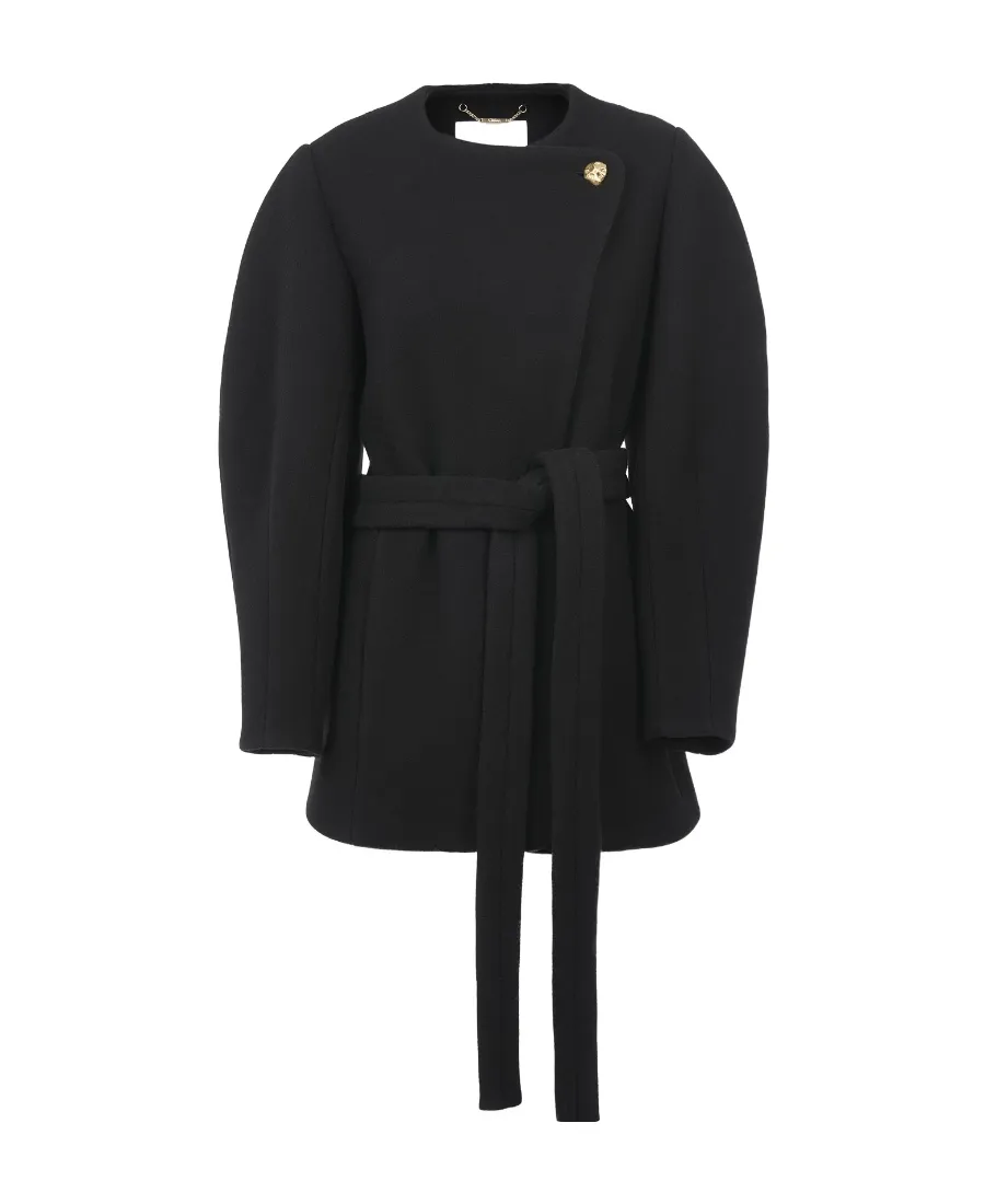 Short Wrap Coat