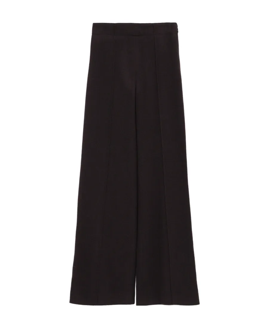 Wide-Leg Tailored Trousers