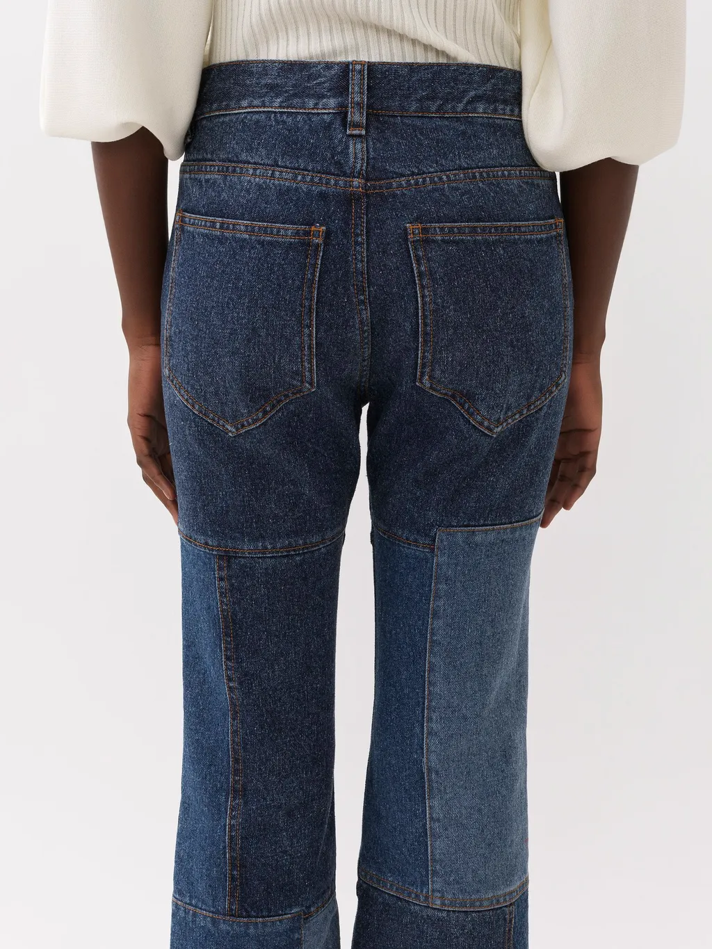 Cropped Flared Jeans