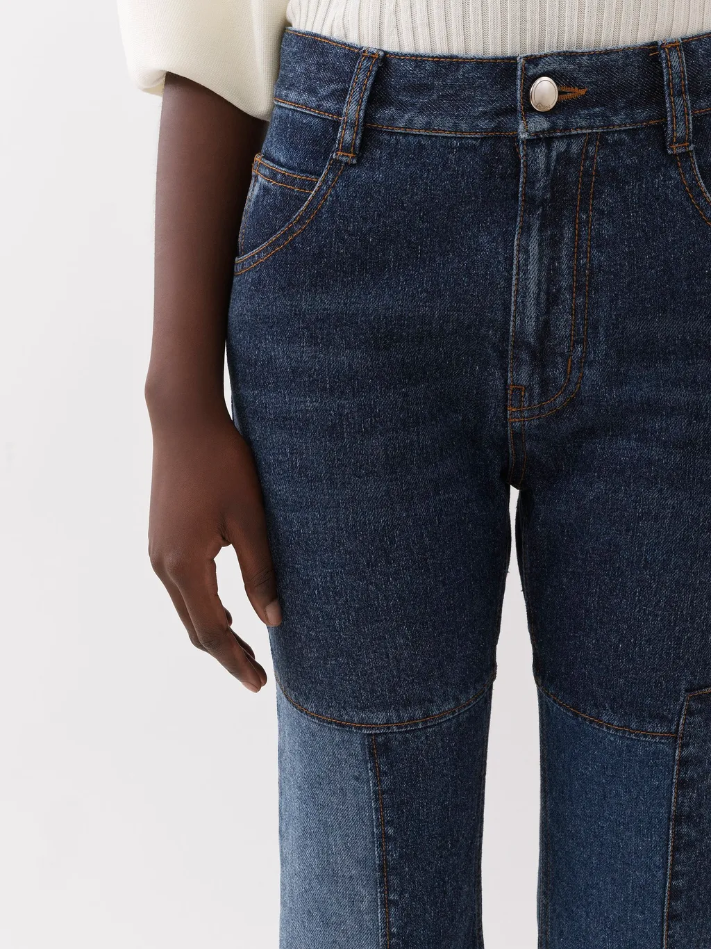 Cropped Flared Jeans