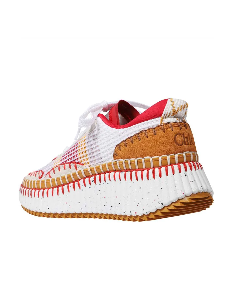 Round Head Laced Sneakers