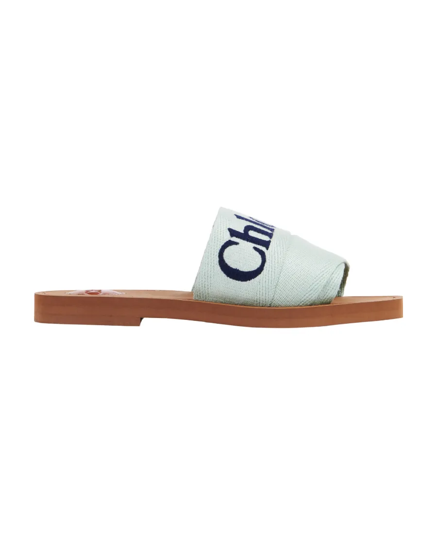 Woody Logo-Print Sandals