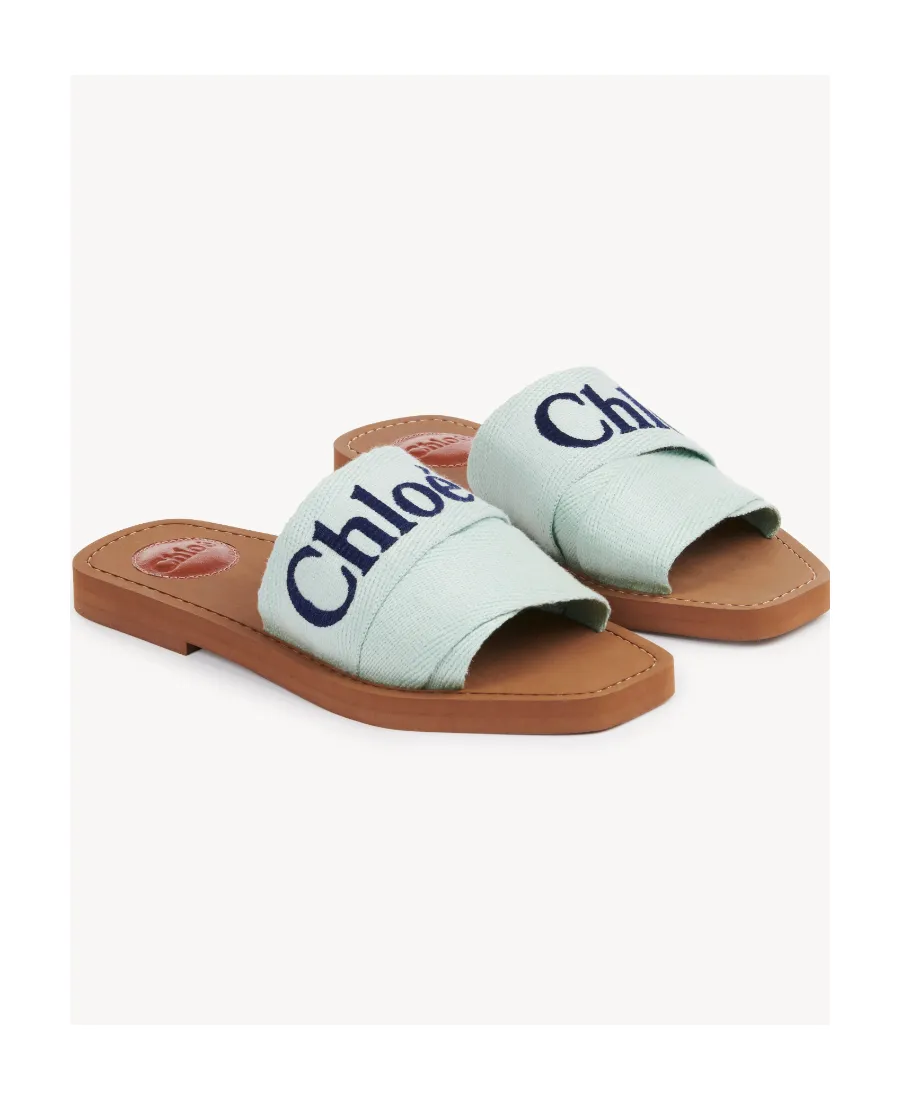 Woody Logo-Print Sandals