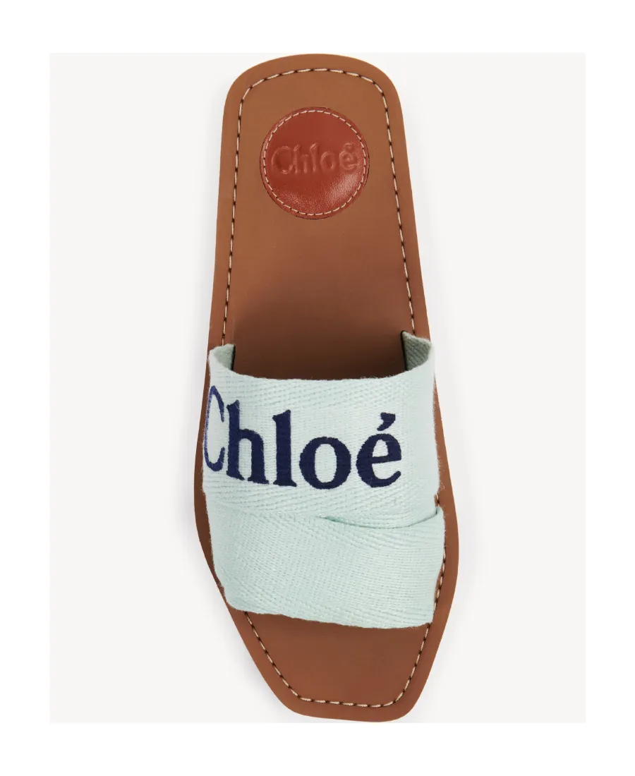 Woody Logo-Print Sandals