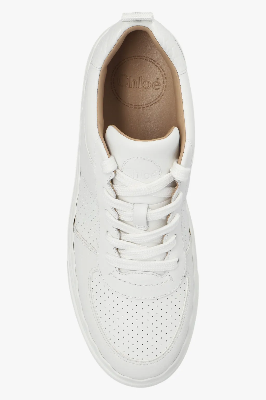 Lace-Up Leather Sneakers
