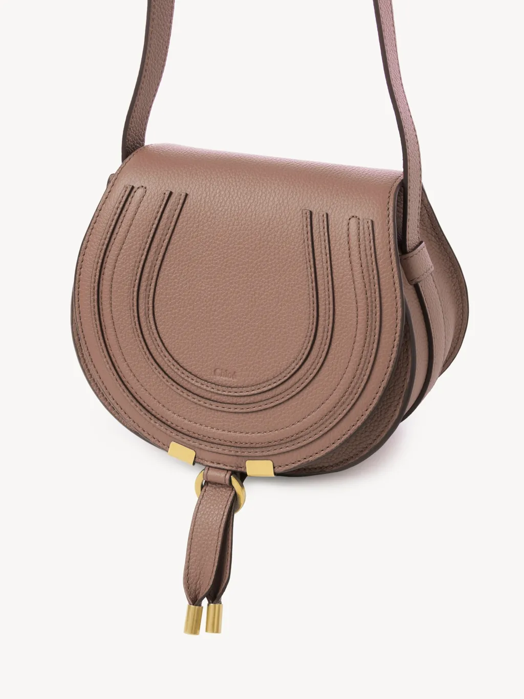 Marcie Foldover Small Saddle Bag