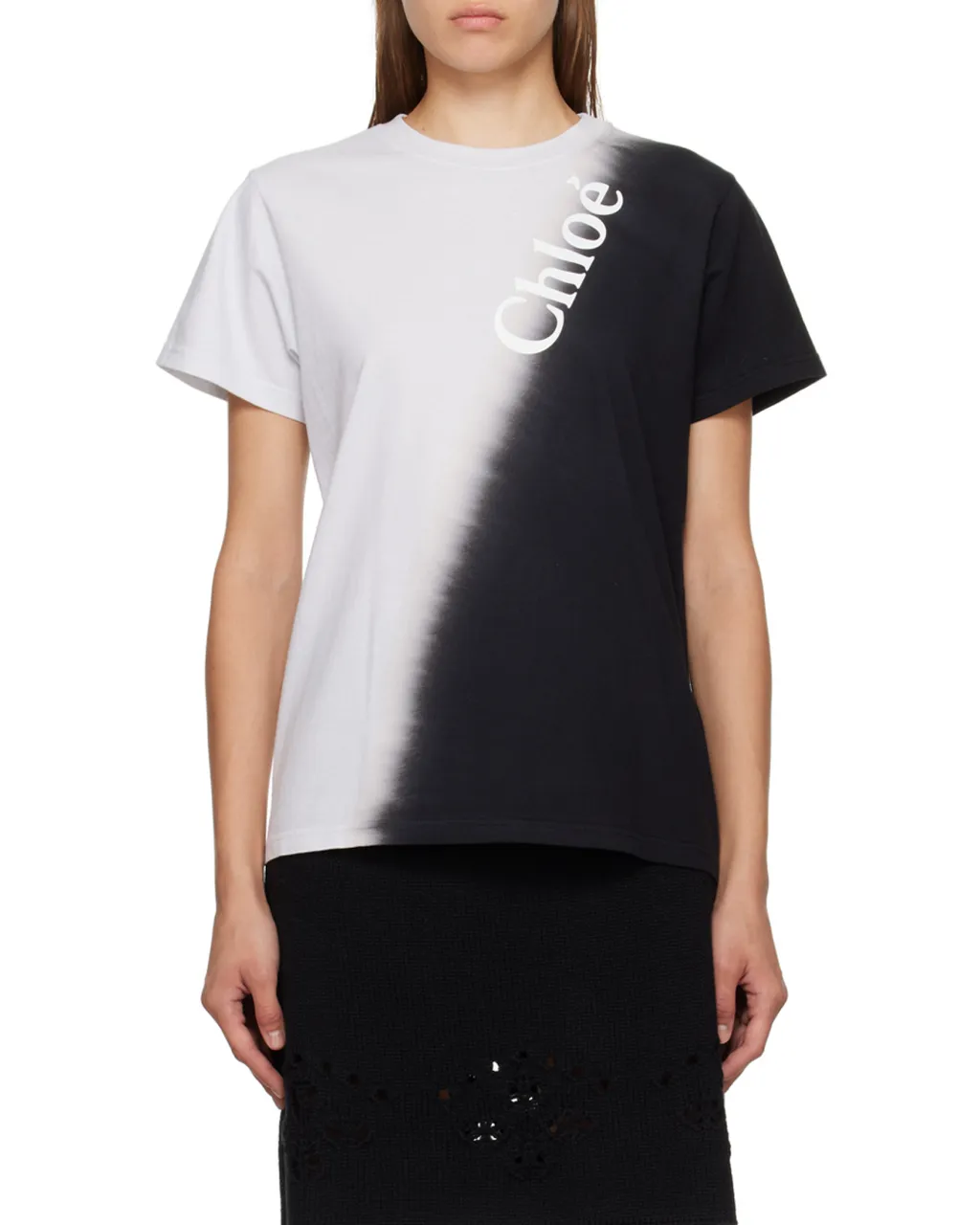 Tie-Dyed Crewneck T-Shirt
