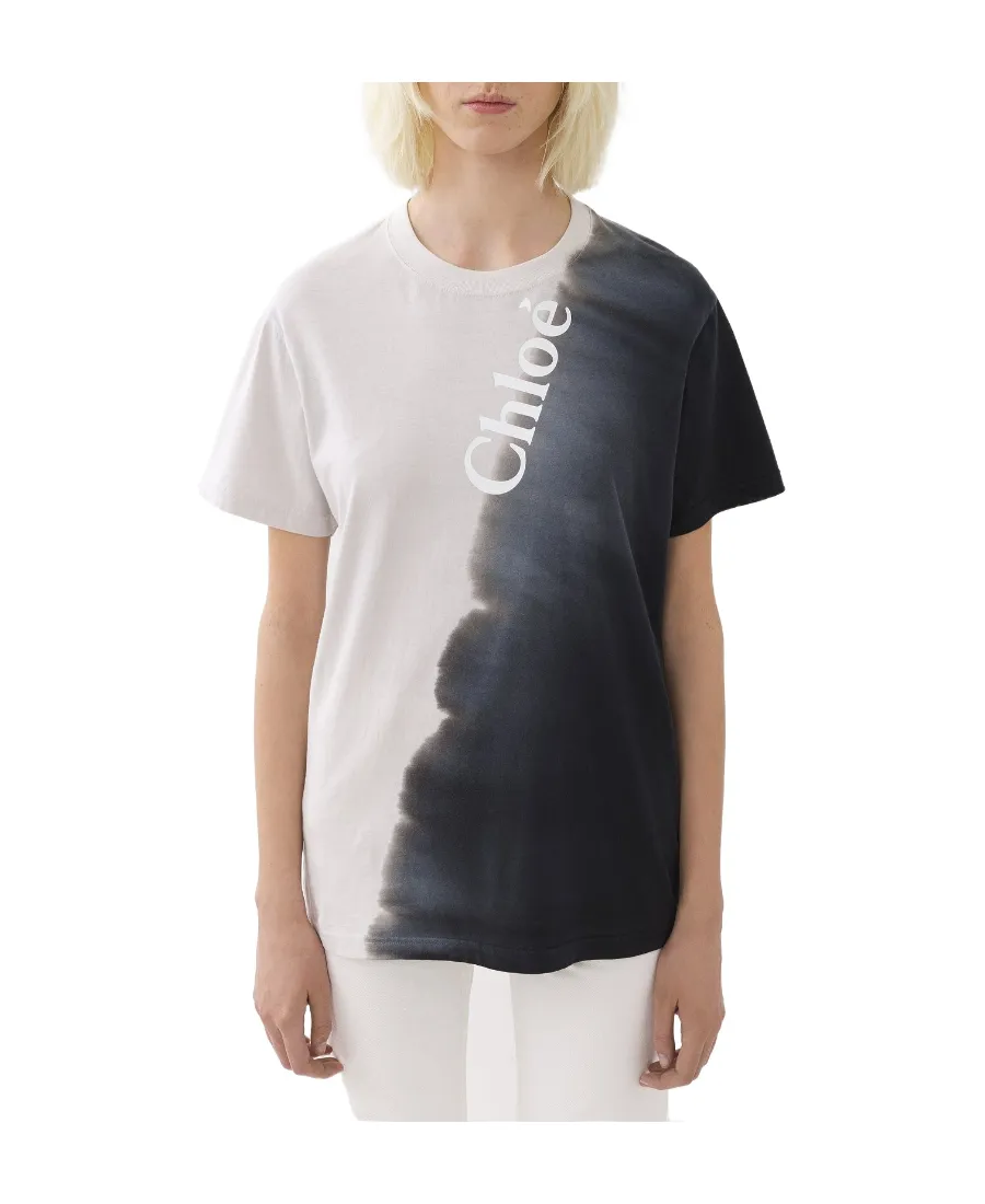 Tie-Dyed Crewneck T-Shirt
