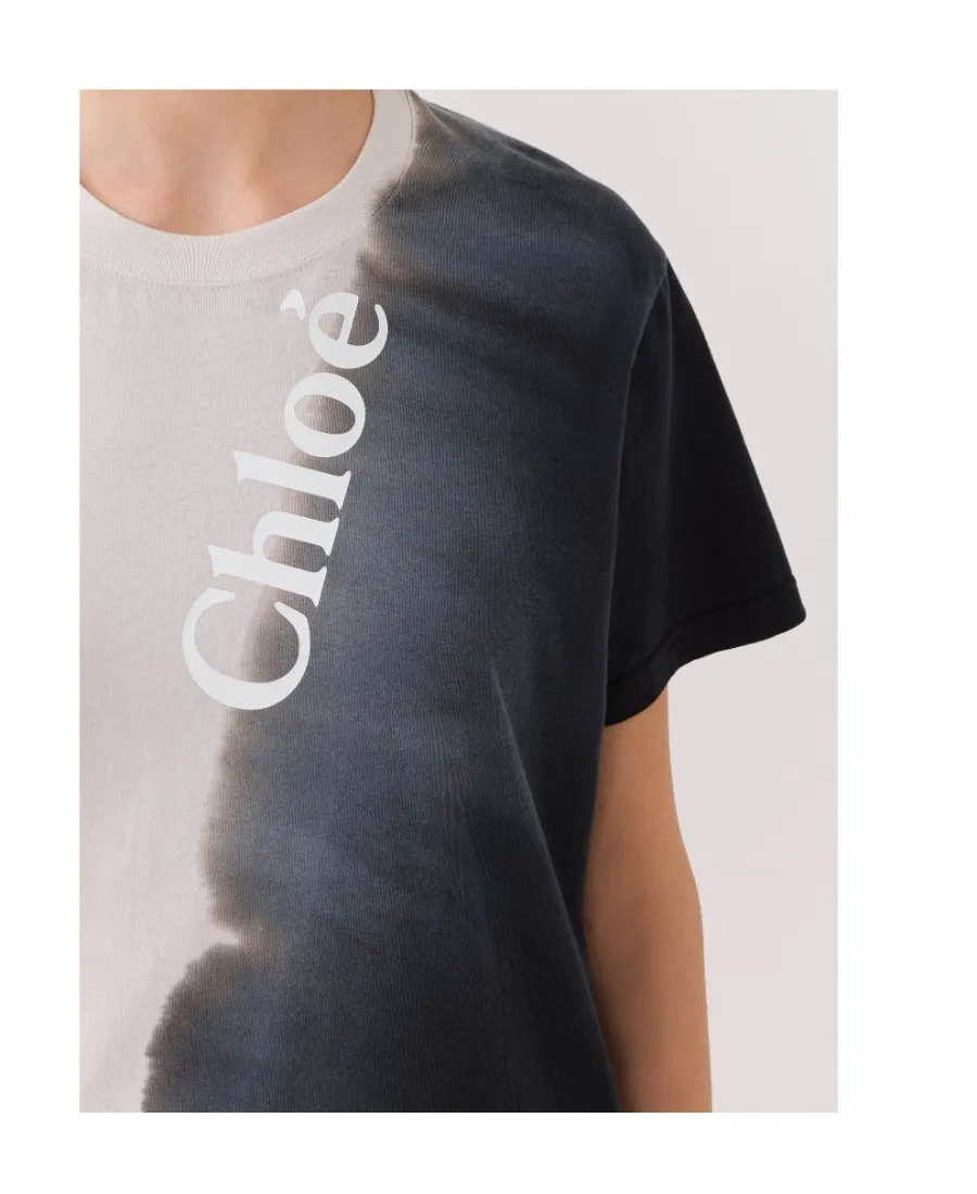 Tie-Dyed Crewneck T-Shirt