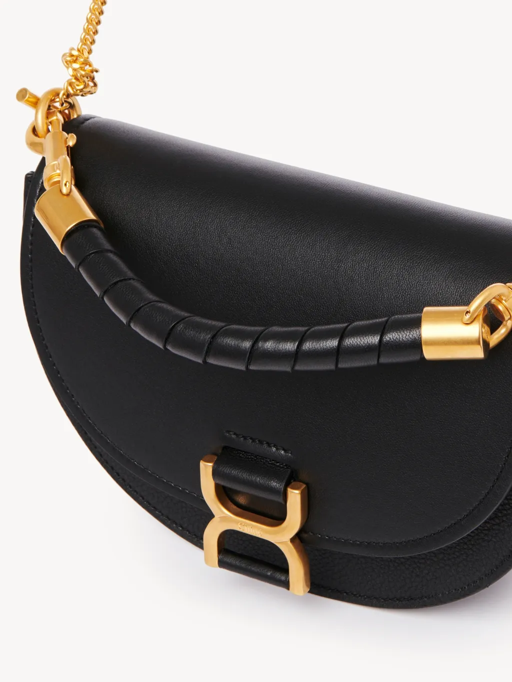 Marcie Chain Flap Hobo Bag