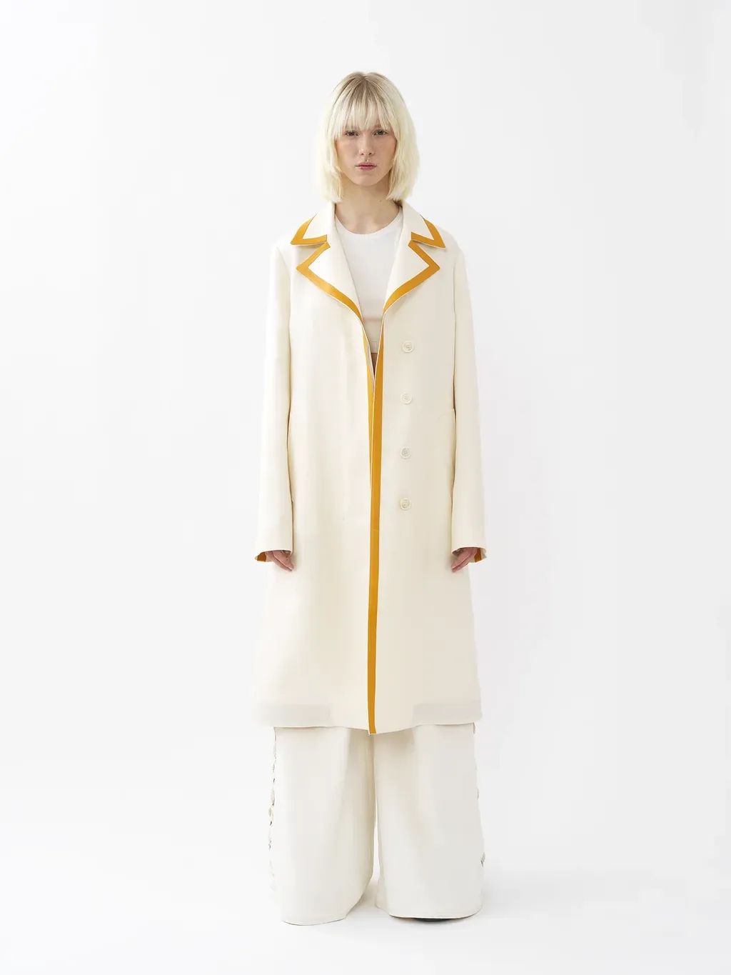 Belted-Waisted Trench Coat