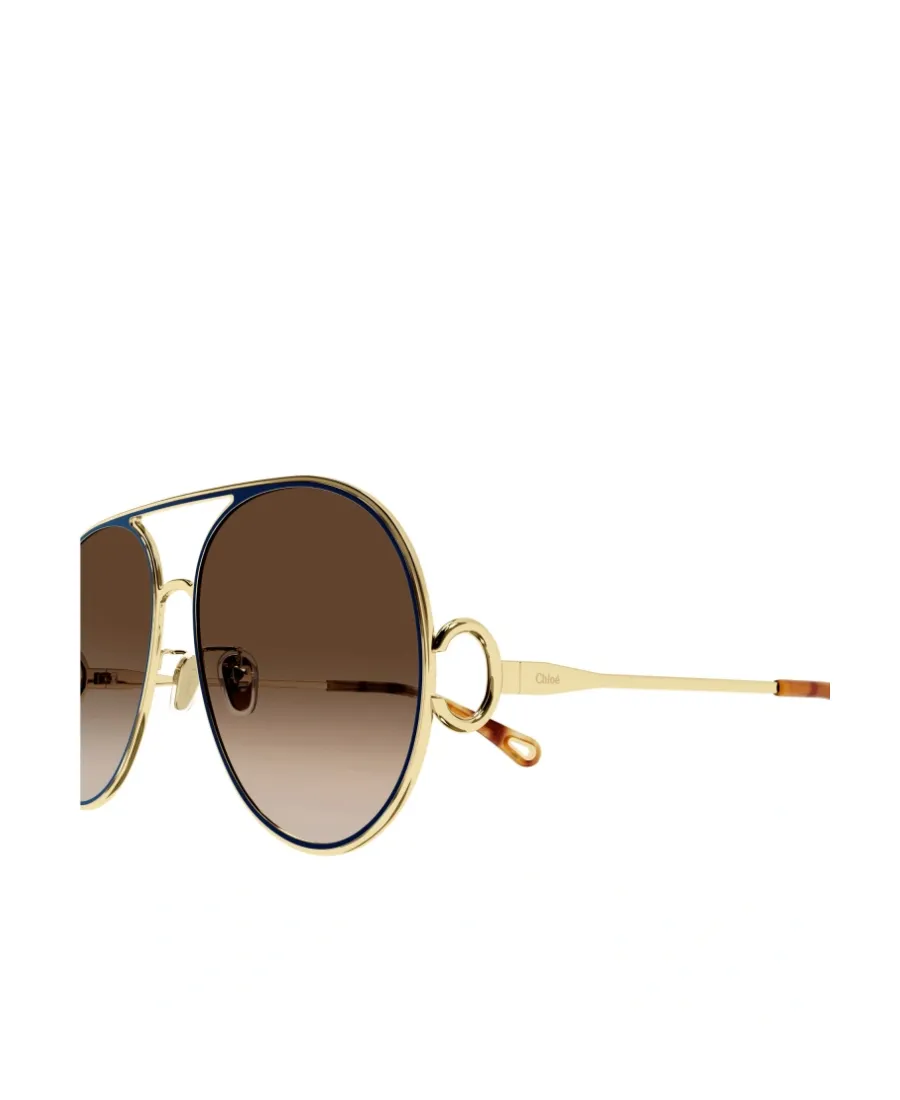 Pilot-Frame Sunglasses