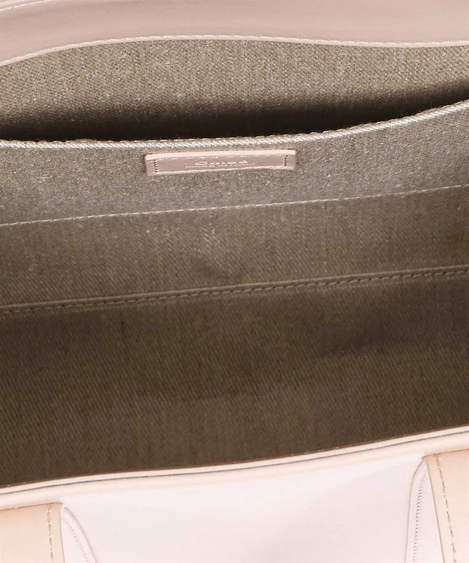Woody Logo Embroidered Medium Tote Bag
