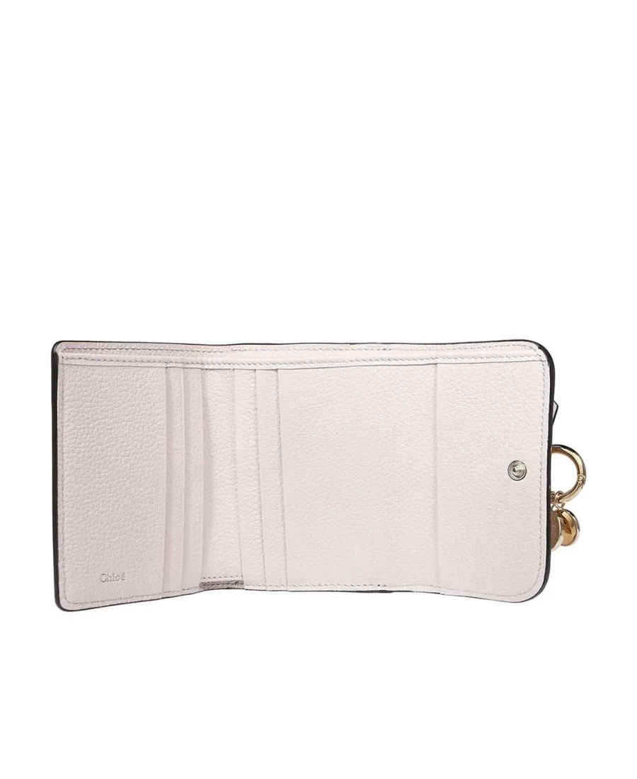 Logo Plaque Tri-Fold Wallet