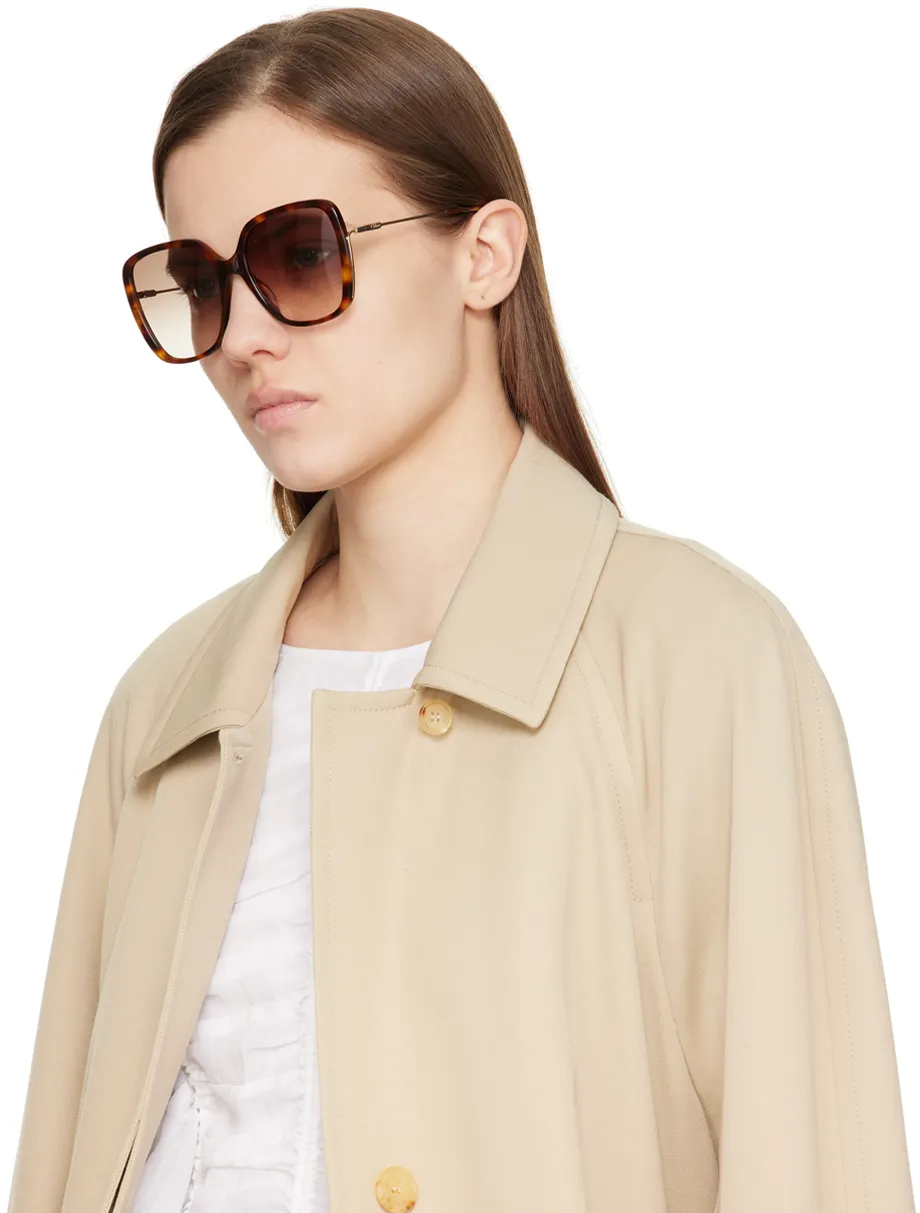 Rectangular Frame Sunglasses