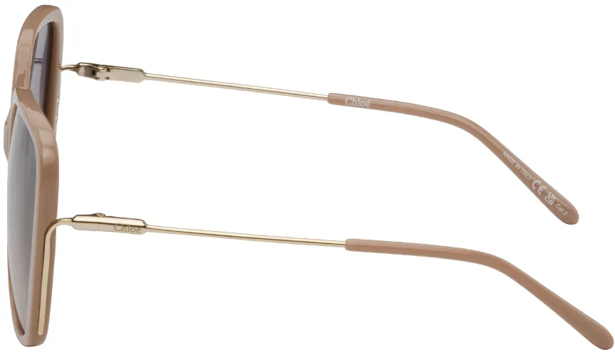 Rectangular Frame Sunglasses